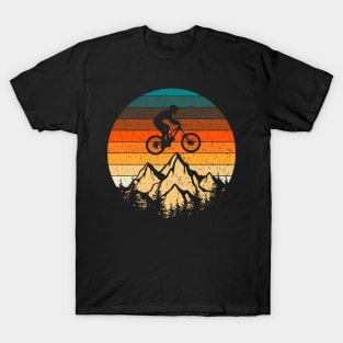 Mountainbike Downhill Retro Vintage Gift T-Shirt